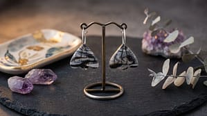 Granite Shell Hoops