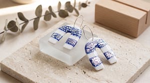 Snowy Night Earrings