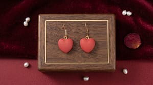 Puffy Love Earrings