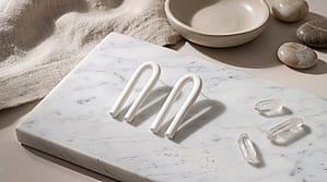 Ivory Loop Studs