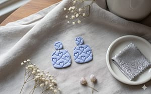 Textured Lavender Drops