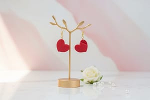 Draped Love Earrings