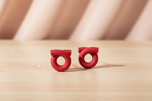 Pom Clay Studs