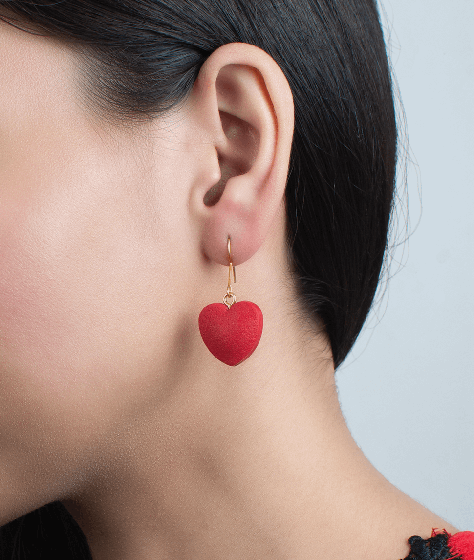 Puffy Love Earrings - Image 3